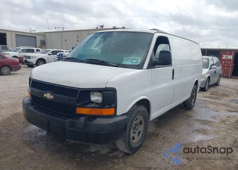 2007 Chevrolet Express Work Van из США, поврежденный, VIN 1GCFG15X371251570